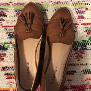 Leather Tasseled Loafers